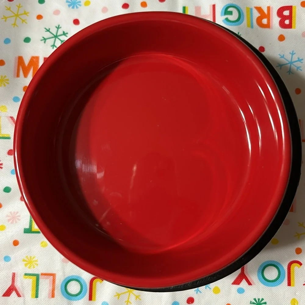 Rae Dunn MERRY CATMAS Cat Kitten Food Dish / Bowl